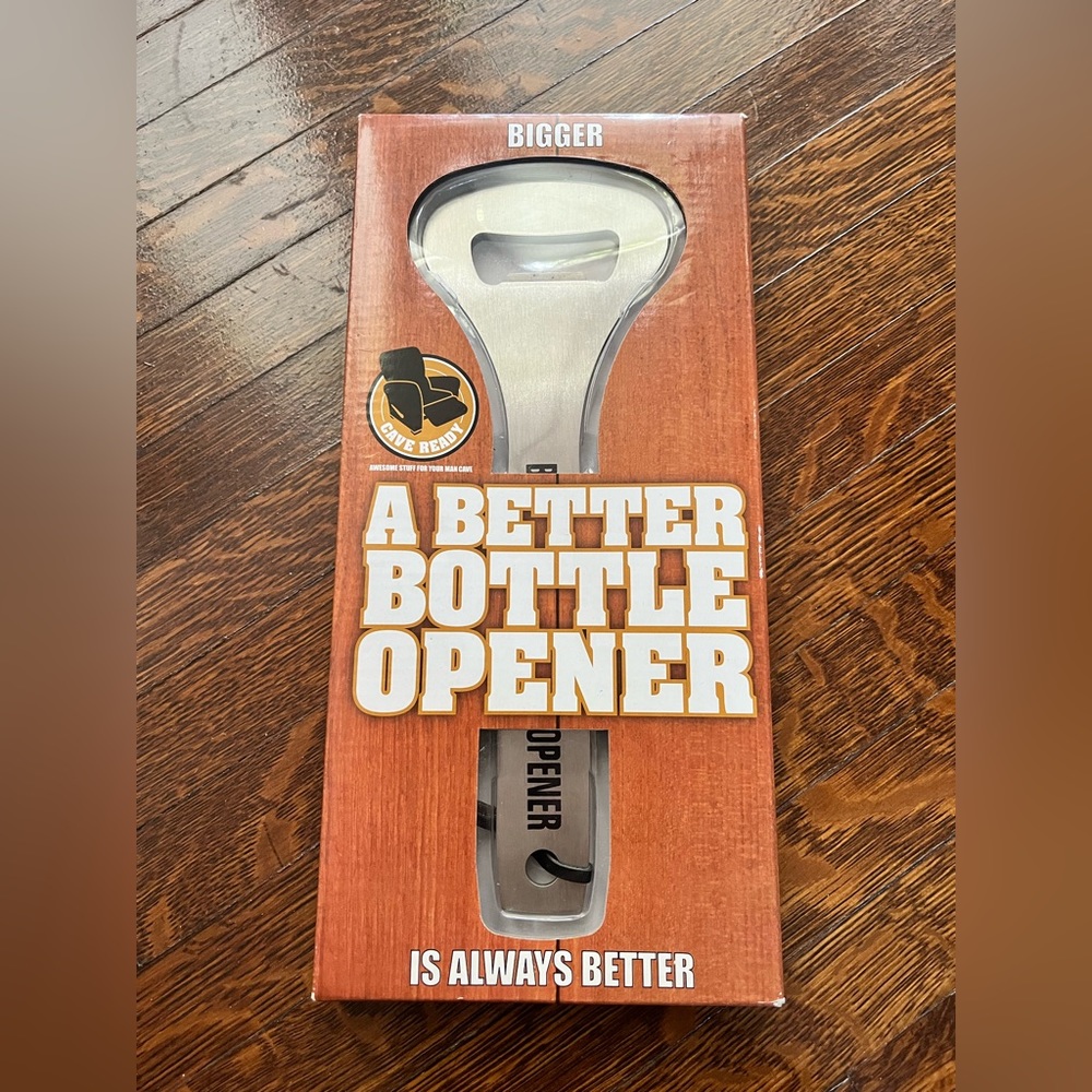 Jumbo Bottle Opener By Cave Ready NIB